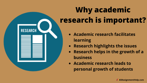 importance of a research project