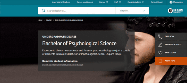 Bachelor Of Psychological Science – Top Australian Universities ...