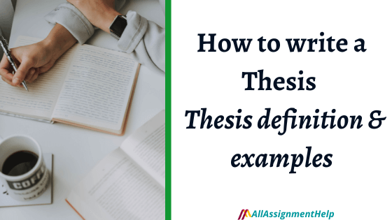thesis definition for student