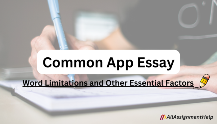what is the common app essay word count