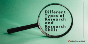 Different types of research and research skills for students