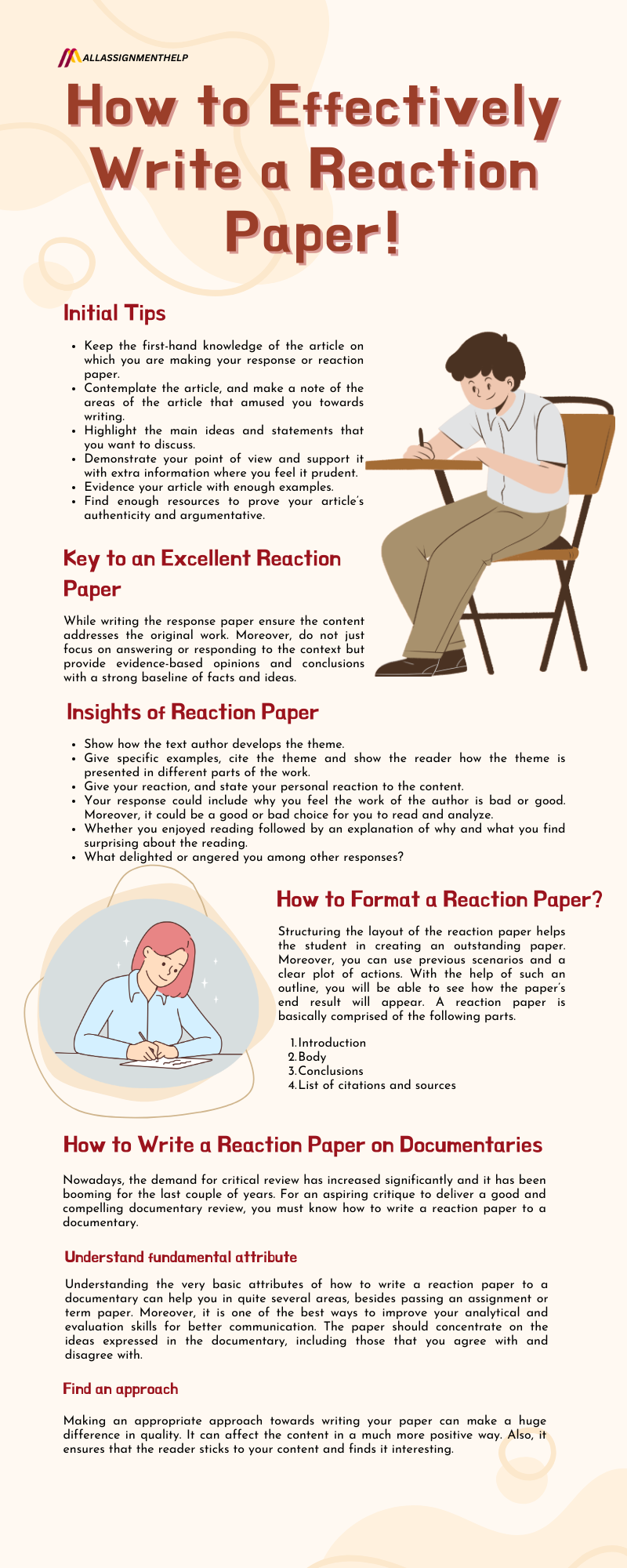 How To Write A Reaction Paper Insights Tips And Methodology