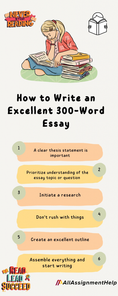 how to write essay 300 words