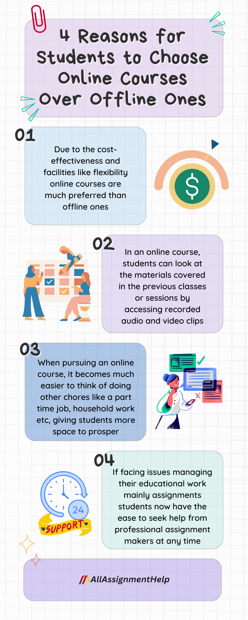 4 Reasons for students to choose Online Courses Over Offline Ones