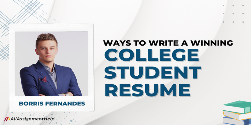 Ways to write a winning college student resume